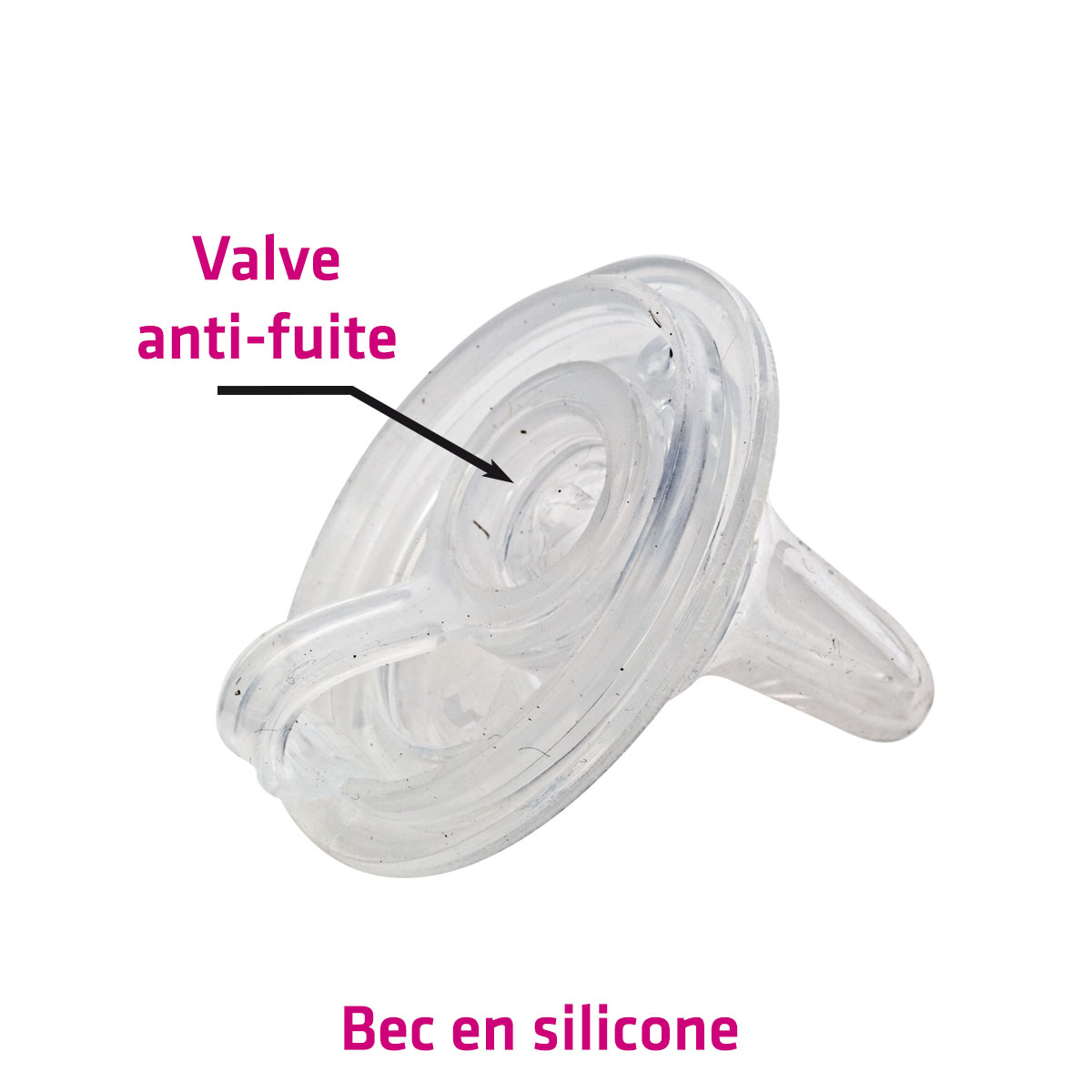 BABY PUR Sucette à fruits Silicone, 4M+ - P Comme Para