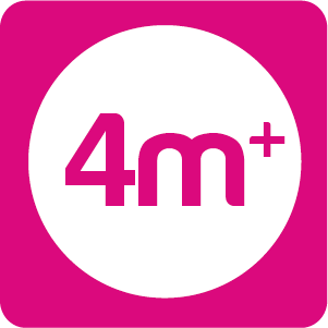 4m +